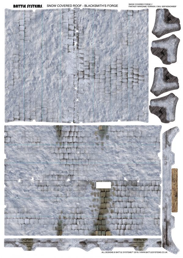 Snow-Covered Roof – Blacksmith’s Forge