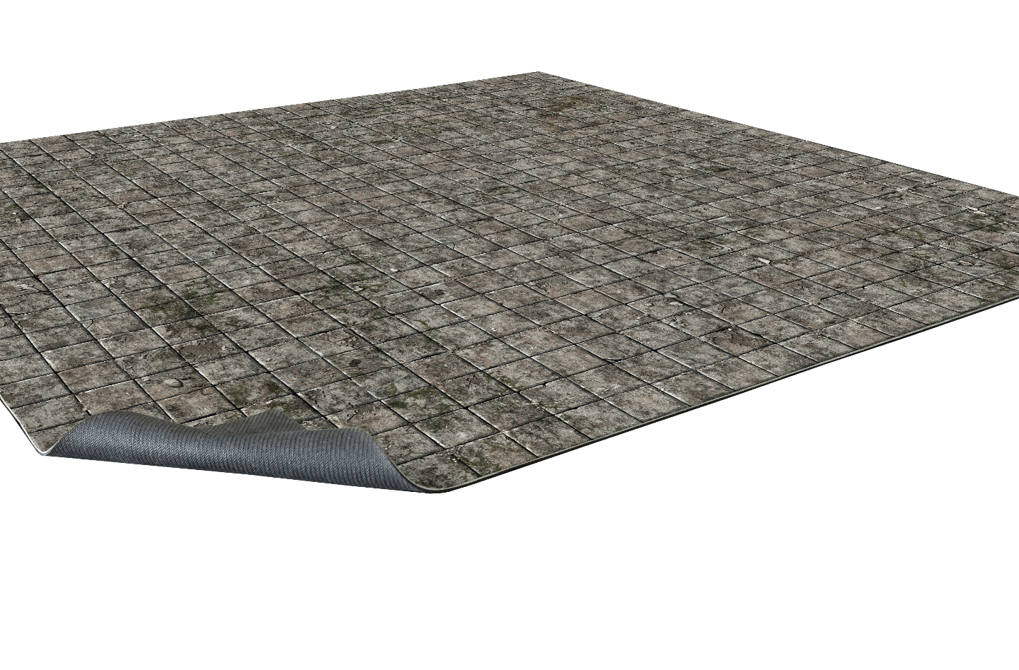 Flagstone Floor Gaming Mat 2x2