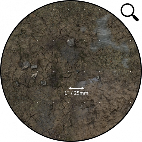 Muddy Streets Gaming Mat