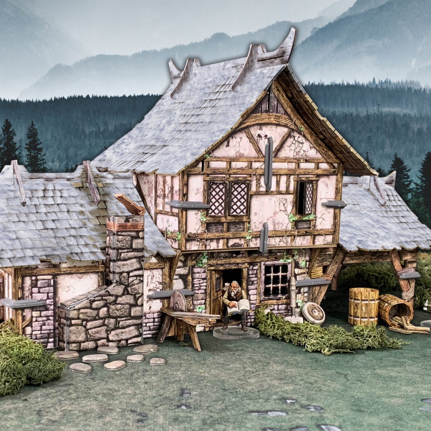 Snow-Covered Roof - Blacksmith's Forge