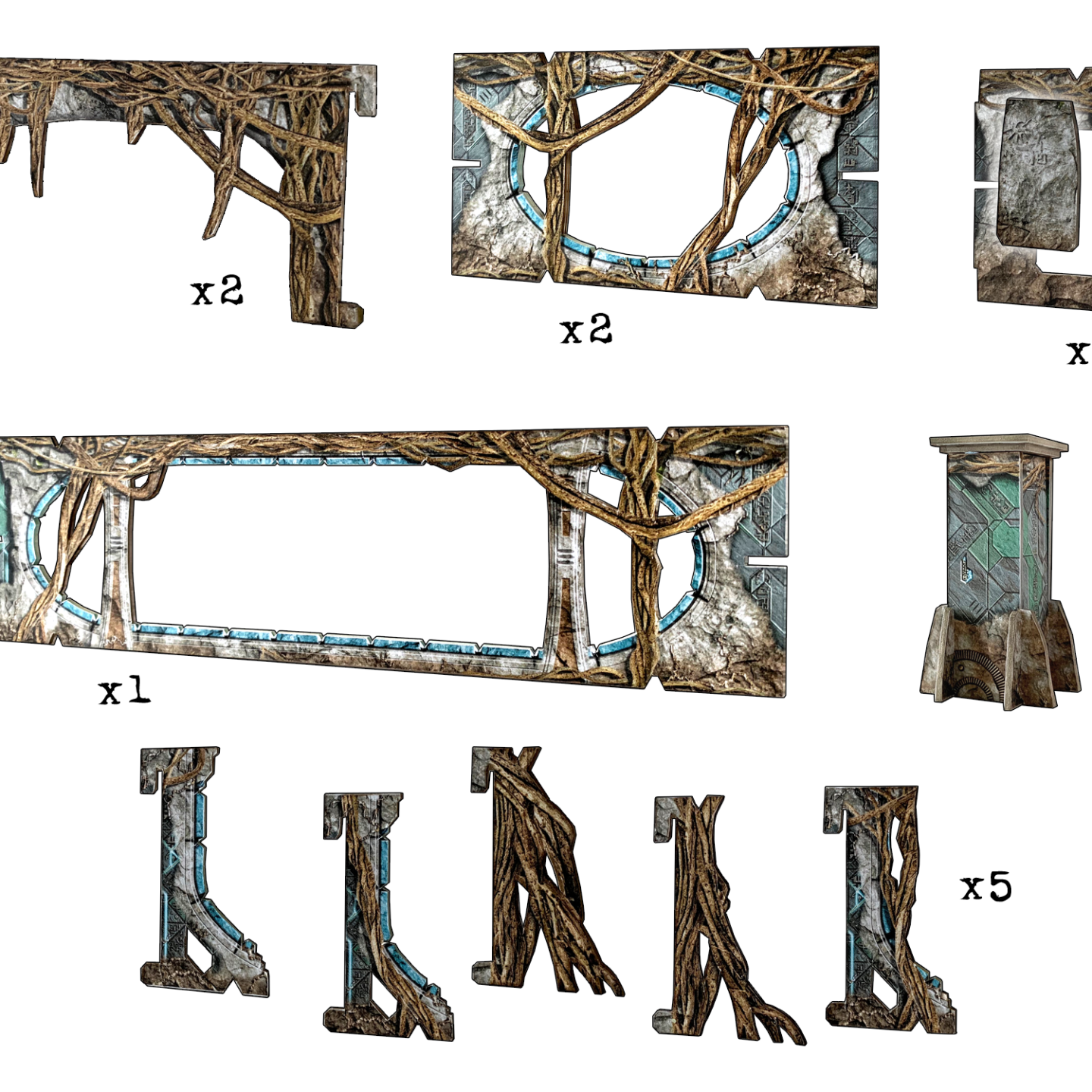 Alien Catacomb Entrances