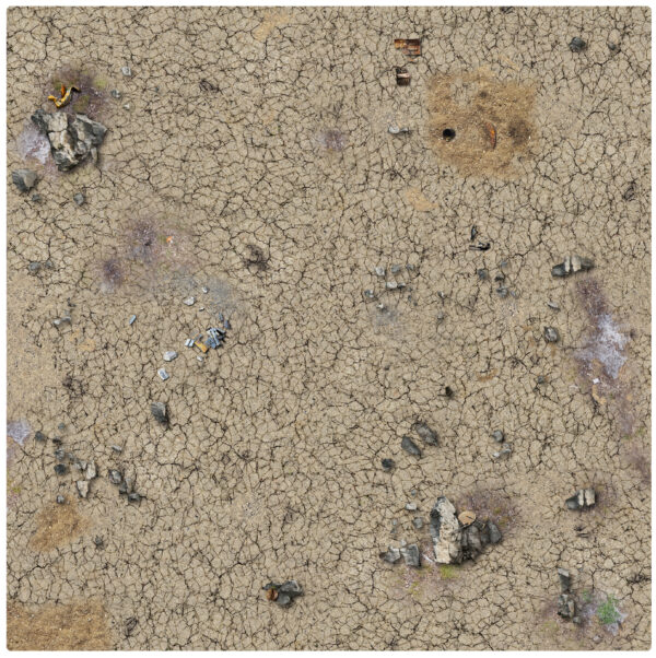 Desert Wasteland Gaming Mat
