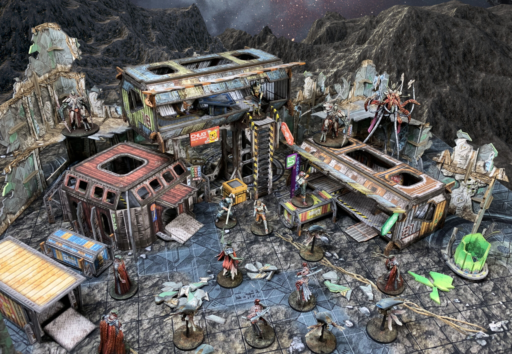 Fallout Target System Into the Wasteland: Fallout Compatible Terrain - Battle Systems