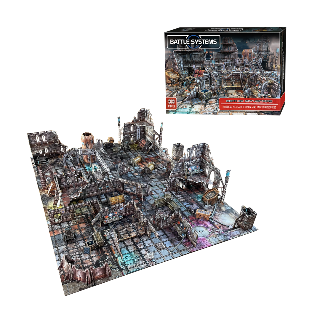 Battle Systems Gothic terrain and box
