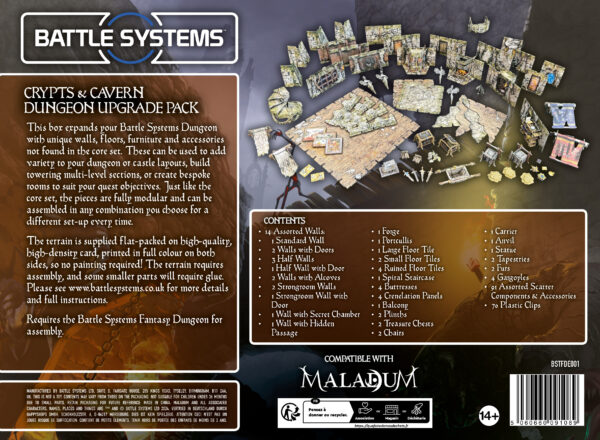 Crypts and Caverns Dungeon Upgrade Pack