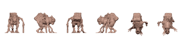 Wanted Dead or Alive – Sci-fi Bounty Hunter STL Pack