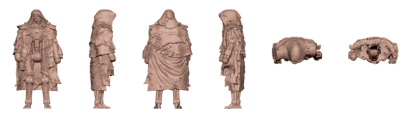 Rogue Purge – Sci-fi Robot STL Pack