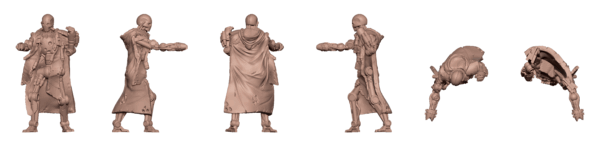 Rogue Purge – Sci-fi Robot STL Pack