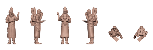 Shift Change at MegaCorp – Sci-Fi Civilian STL Pack