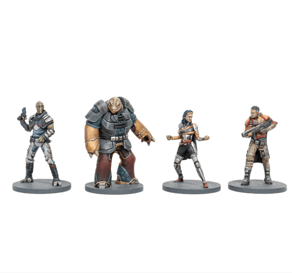 Crew of the Cygnus – Sci-Fi Mercenary STL Pack