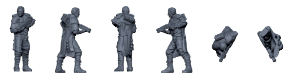 Crew of the Cygnus – Sci-Fi Mercenary STL Pack