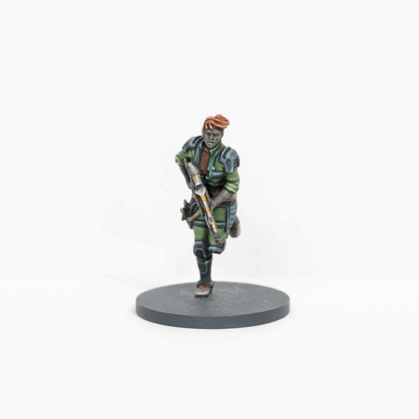Alecia, Human Soldier – Sci-Fi Mercenary STL