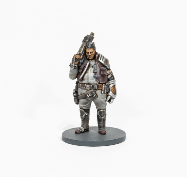 Weaver, Human Captain – Sci-Fi Mercenary STL