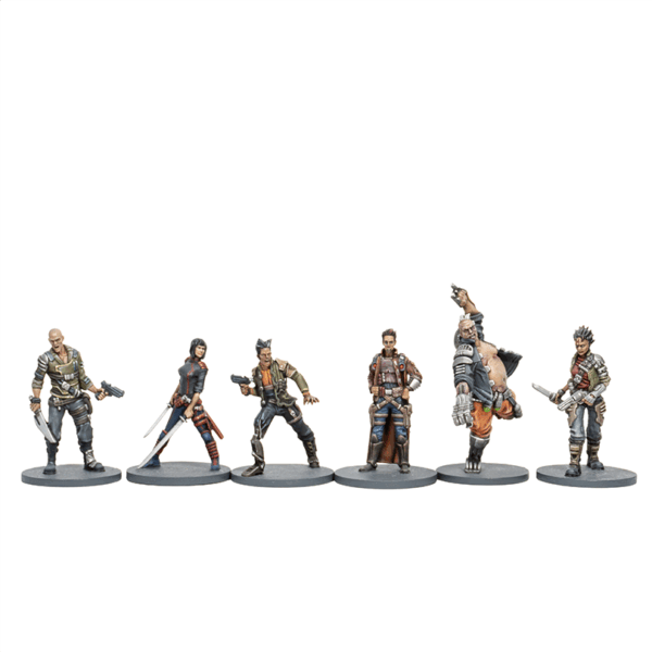 Shootout at Zed’s – Sci-Fi Gang War STL Pack