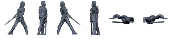 Shootout at Zed’s – Sci-Fi Gang War STL Pack