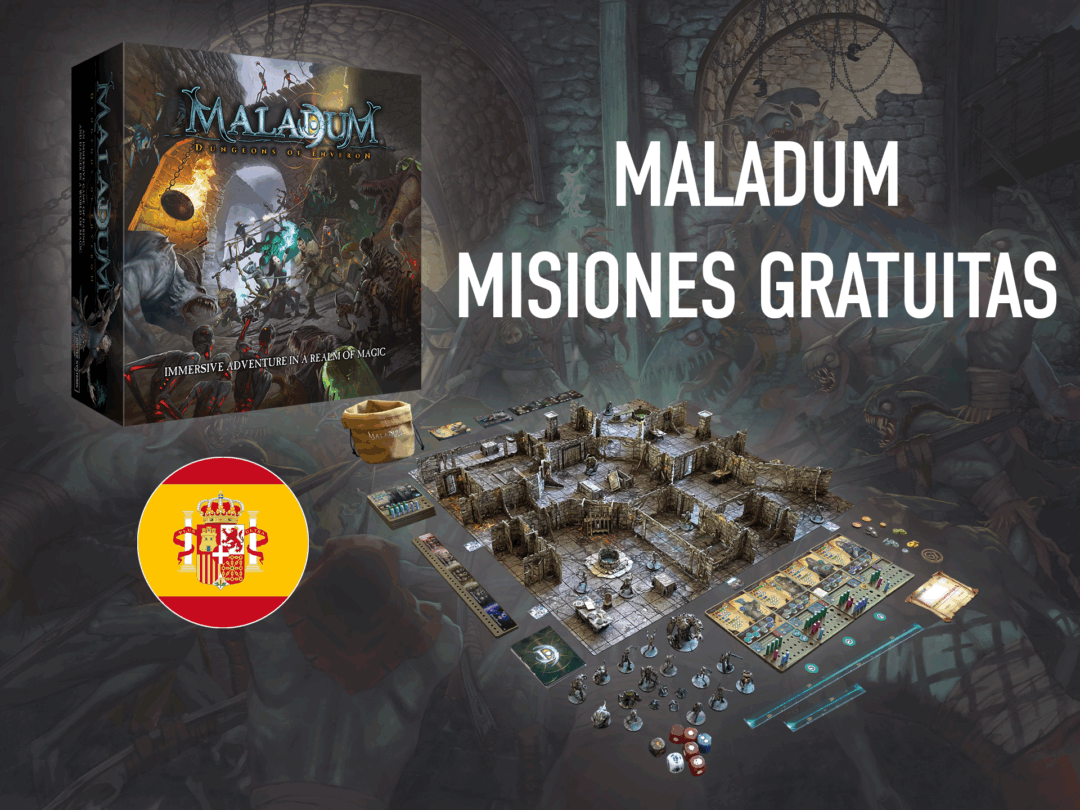 Misiones descargables gratuitas de Maladum (traducción al español)
