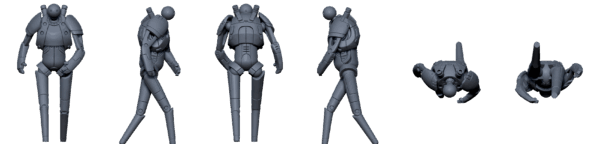 Crew of the Skylark – Sci-Fi Mercenary STL Pack