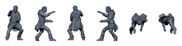 Crew of the Skylark – Sci-Fi Mercenary STL Pack