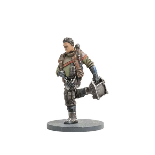 Lars, Human Technician – Sci-Fi Mercenary STL
