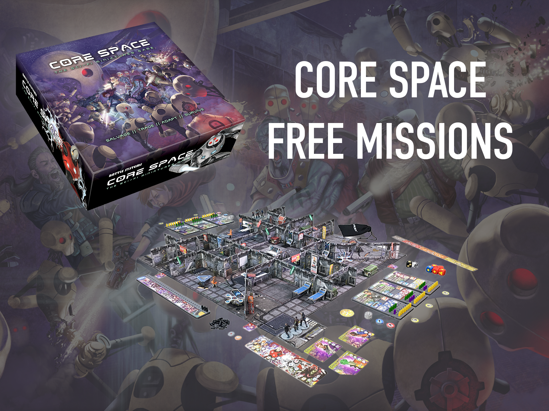 Free Downloadable Missions for Core Space
