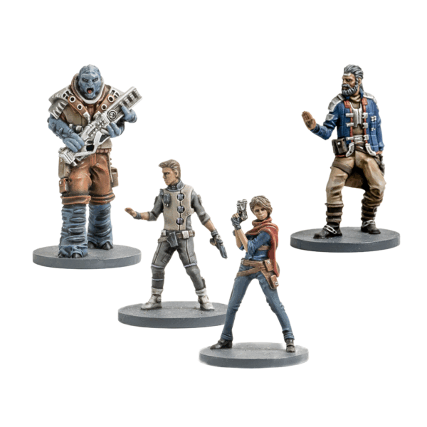 Crew of the Ion Hope – Sci-Fi Mercenary STL Pack