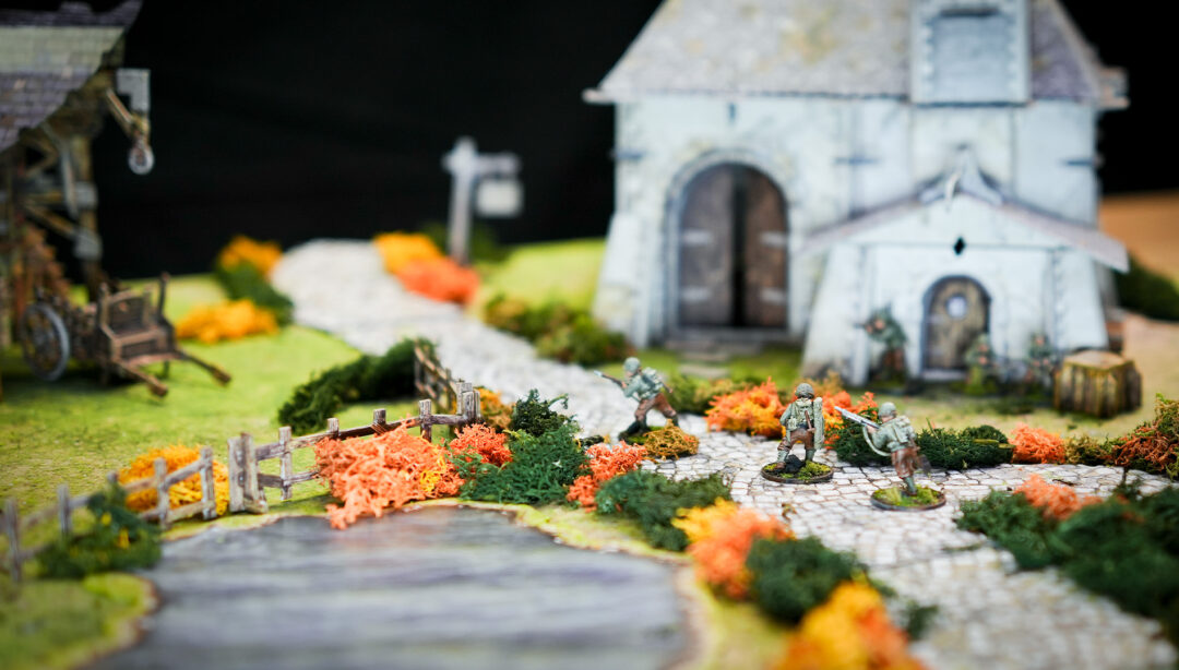 Firefights on fantasy terrain