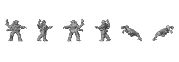 Yeti, Kalieh Gangster – Sci-Fi Mercenary STL