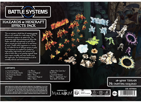 Hazards & Hexcraft Effects Pack