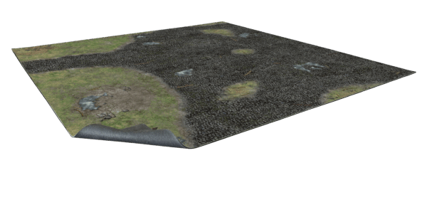 Cobbled Outskirts Gaming Mat