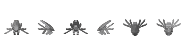 First Born Drone 1 – Sci-Fi Robot STL