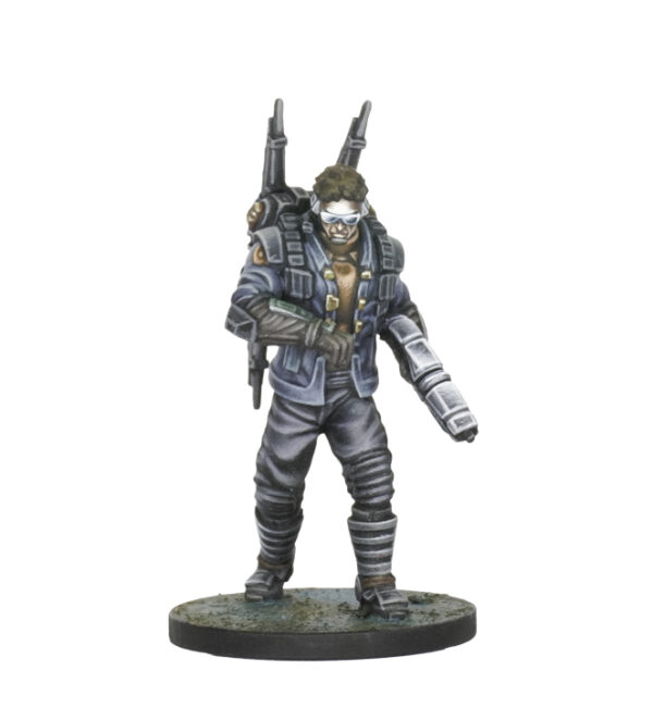 Zain, Human Technician – Sci-Fi Mercenary STL