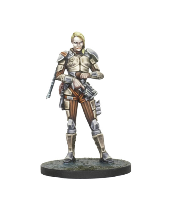 Zara, Galactic Corps Agent – Sci-Fi Police STL
