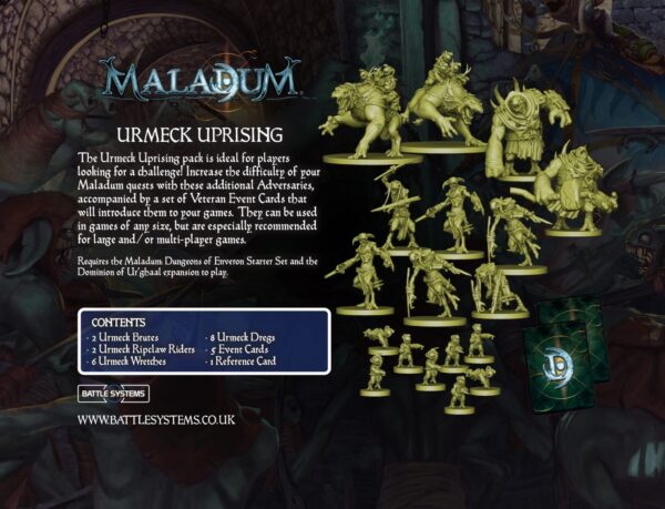Maladum Urmeck Uprising Expansion
